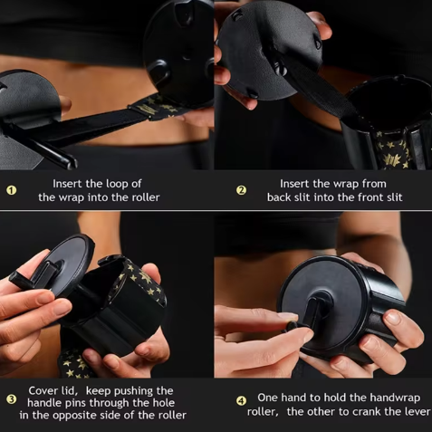 - Boxing Hand Wrap Roller First Strike